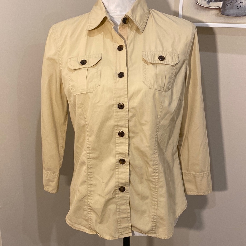 Van Heusen Button Down Top - image 1